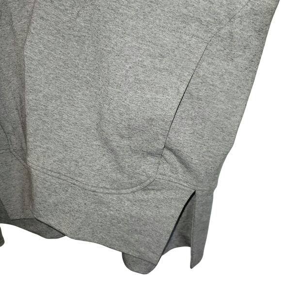 Marmot Baillie Turtleneck Top Womens XL Heather Gray Asymmetrical Snap Neck NEW - Picture 11 of 16
